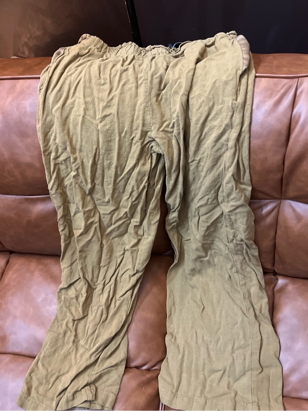 Forever 21 Olive/Tan Casual Chinos